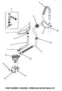 Part Location Diagram of 27105 Whirlpool BRACKET,PUMP MOUNTING