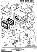 Part Location Diagram of 45965P01 Whirlpool NLANSPACER SUPPORT