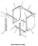 KITCHEN CONSOLE BASE CABINET Diagram and Parts List for DL5700  Speed Queen Dishwasher