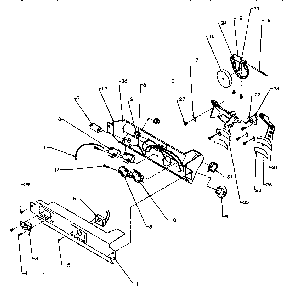 Ice And Water Cavity Diagram and Parts List for SPD25QA3W-P1181321WW  Amana Refrigerator