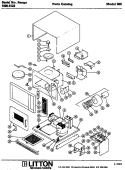 Part Location Diagram of M12D8 Whirlpool NOT AVAILABLE