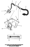 INLET / FILL HOSE / BACK FL PREVENTER & BRKT Diagram and Parts List for HA2010  Amana Washer