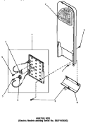 HEATER BOX (STARTING SN S6271976XG) Diagram and Parts List for AE5113  Speed Queen Dryer
