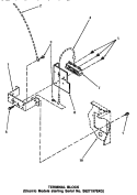 TERMINAL BLOCK (STARTING SN S6271976XG) Diagram and Parts List for AE5113  Speed Queen Dryer