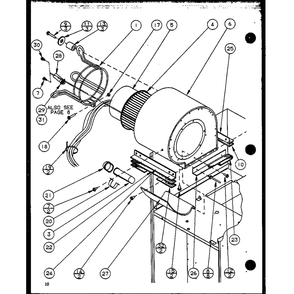Diagram 10 Diagram and Parts List for GCI140A35C P9811216F Amana Furnace
