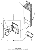 HEATER BOX (STARTING SN S6271976XG) Diagram and Parts List for NE6313  Speed Queen Dryer