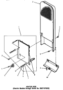 HEATER BOX (THRU SN S6271975XG) Diagram and Parts List for NE2113  Speed Queen Dryer