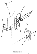 TERMINAL BLOCK (STARTING SN S6271976XG) Diagram and Parts List for NE7313  Speed Queen Dryer