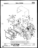 Part Location Diagram of M45D13 Whirlpool Waveguide Cover