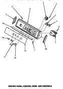 Part Location Diagram of 35232 Whirlpool *NLA*PANEL,GRAPHICS