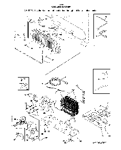 System Diagram and Parts List for 2537034941G  Kenmore Refrigerator