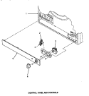 Part Location Diagram of 13610 Whirlpool KNOB,TIMER