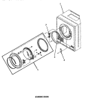 LOADING DOOR Diagram and Parts List for ME8810  Speed Queen Dryer