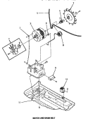 Part Location Diagram of 13846 Whirlpool Drive Motor