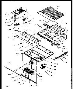 Divider Block Diagram and Parts List for TG18R2L-P1158305WL  Amana Refrigerator