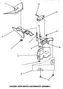LOADING DOOR SWITCH & BRACKET ASSY Diagram and Parts List for NA7321  Speed Queen Washer