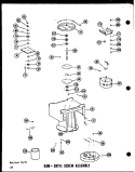 Part Location Diagram of B1603702 Whirlpool NUT-PIVOT
