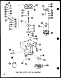 RAM AND DRIVE SCREW ASSY Diagram and Parts List for ESMC-1-A P1801108T A Maytag Trash Compactor