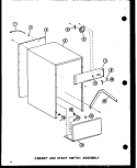 CABINET AND START SWITCH ASSY Diagram and Parts List for ESMC-1-A P1801115T A Maytag Trash Compactor