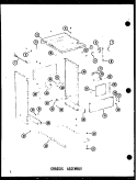 CHASSIS ASSY Diagram and Parts List for ESMC-1-A P1801115T A Maytag Trash Compactor