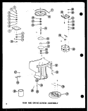 RAM AND DRIVE SCREW ASSY Diagram and Parts List for ESMC-1-A P1801115T A Maytag Trash Compactor