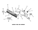 CONTROL PANEL & CONTROLS Diagram and Parts List for DG3331  Speed Queen Dryer