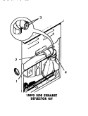 159P3 SIDE EXHAUST DEFLECTOR KIT Diagram and Parts List for DG3331  Speed Queen Dryer