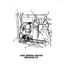 160P3 BOTTOM EXHAUST DEFLECTOR KIT Diagram and Parts List for DG3250  Speed Queen Dryer