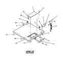 CABINET TOP Diagram and Parts List for DG3630  Speed Queen Dryer