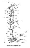 53428 GAS VALVE (NATURAL / MIXED GAS) Diagram and Parts List for DG3630  Speed Queen Dryer
