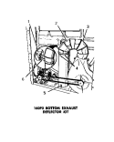 160P3 BOTTOM EXHAUST DEFLECTOR KIT Diagram and Parts List for DG3630  Speed Queen Dryer