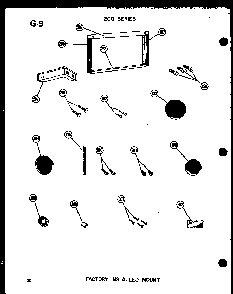 Section 5 Diagram and Parts List for 215-3EW P55417-26R Amana Air Conditioner