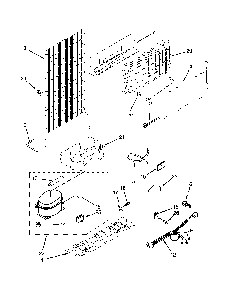 Unit Parts Diagram and Parts List for 10676399410  Kenmore Refrigerator