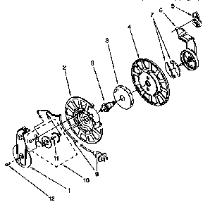 Part Location Diagram of 4152612 Whirlpool DISCONTINUED
