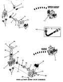 24596 & 24597 MIXING VALVE ASSEMBLIES Diagram and Parts List for DA6223  Amana Washer