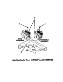 MIXING VALVES Diagram and Parts List for DA6073  Amana Washer