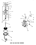 23907 & 24304 PUMP ASSEMBLIES Diagram and Parts List for DA6073  Amana Washer