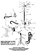 SUDS - WATER SAVER ASSY Diagram and Parts List for DA6073  Amana Washer