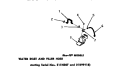 WATER INLET & FILLER HOSE Diagram and Parts List for DA9101  Speed Queen Washer