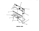 CONTROL HOOD Diagram and Parts List for DA9101  Speed Queen Washer
