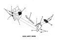 DOOR SAFETY SWITCH Diagram and Parts List for DA9101  Speed Queen Washer