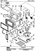 Part Location Diagram of M20D296 Whirlpool NLANSUPPORT BRACKET