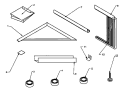 MTG KIT ASSY Diagram and Parts List for 18QZ33TB P1200802R Amana Air Conditioner