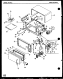 Part Location Diagram of M80D128 Whirlpool NLANWRAP 15000 WOOD