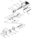 CRUSHED ICE BUCKET Diagram and Parts List for GRH2402SW P1168104W W Amana Refrigerator