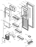 Part Location Diagram of 10154902 Whirlpool NLAFRAME, IGLOO/DAIRY