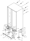 DRAIN AND ROLLERS Diagram and Parts List for SPD27Q2W P1181316W W Amana Refrigerator