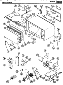 Part Location Diagram of 44753P01 Whirlpool Window disp
