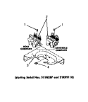MIXING VALVES Diagram and Parts List for DA6070  Amana Washer