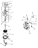 23907 & 24304 PUMP ASSEMBLIES Diagram and Parts List for DA6070  Amana Washer